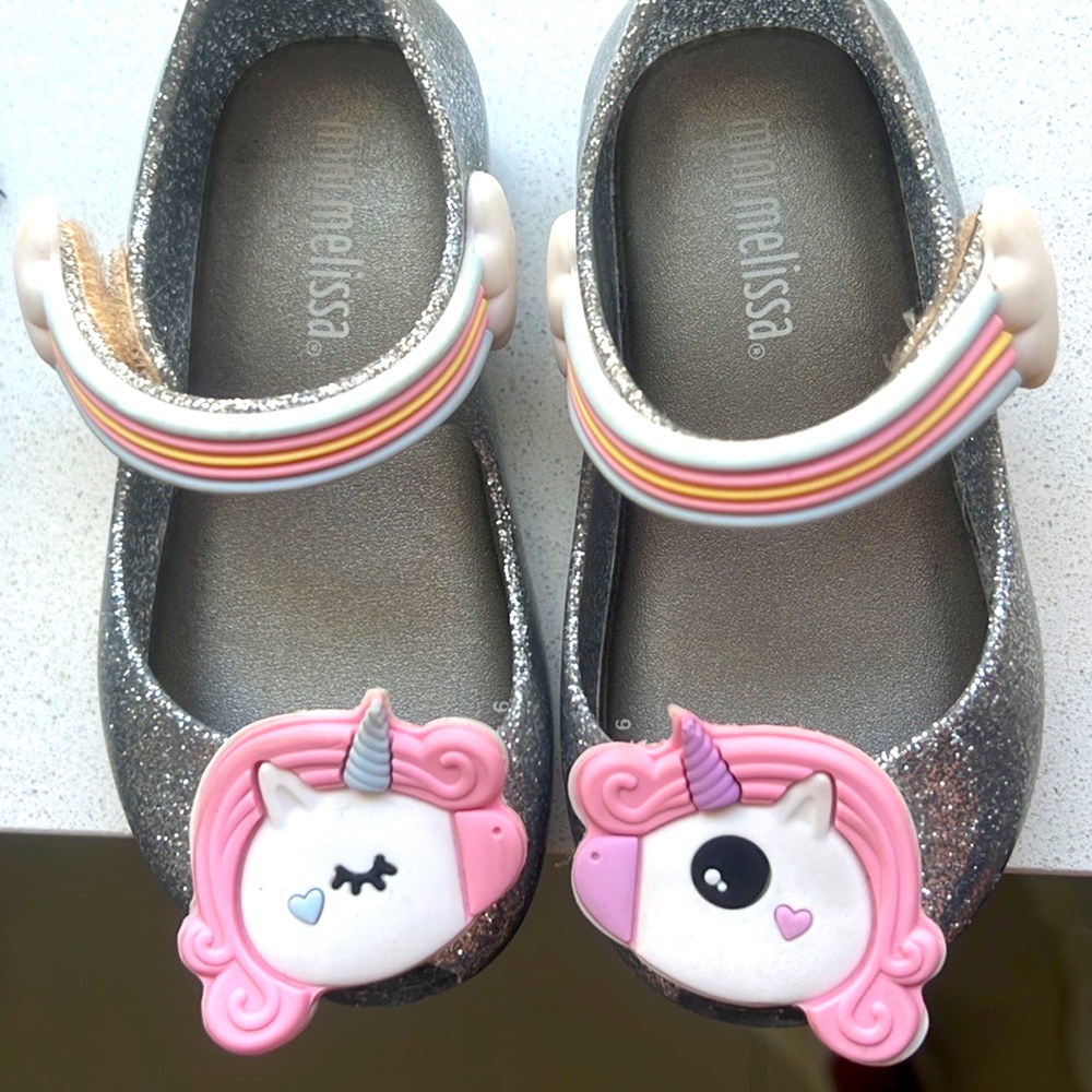 Mini Melissa Unicorn 🦄 Jelly Shoes
